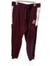 Reebok Burgundy Black White Sweatpants Size XL - photo 1