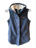 Columbia Houndstooth Blue Gray Vest Size XS - photo 1