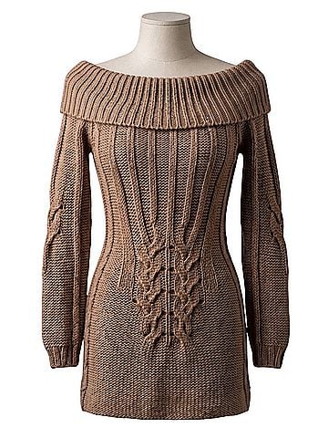 Arden B. Y2K Wool Dress (view 1)