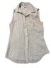 Van Heusen Print Multi Color Sleeveless Button-Down Shirt Size XS - photo 1