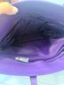 JOY Purple Leather Tote One size - photo 4