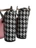 Betsey Johnson Houndstooth Black White Heels Size 5 - photo 6