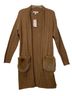 Philosophy Solid Brown Cardigan Size M - photo 1