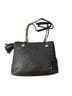 Bally 100% Leather Solid Black Gold Shoulder Bag One size - photo 1