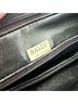 Bally 100% Leather Solid Black Gold Shoulder Bag One size - photo 4