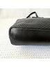 Bally 100% Leather Solid Black Gold Shoulder Bag One size - photo 11