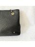 Bally 100% Leather Solid Black Gold Shoulder Bag One size - photo 12