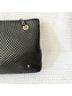 Bally 100% Leather Solid Black Gold Shoulder Bag One size - photo 13