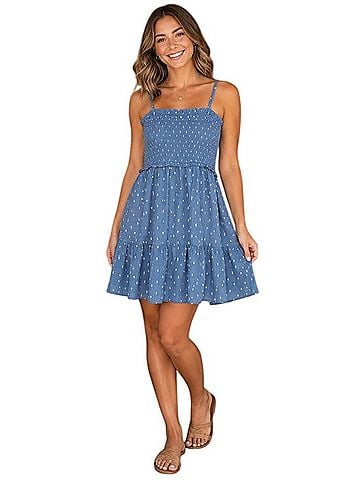 Aqua Casual Dress (view 1)