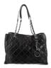 Michael Kors 100% Leather Damask Black Silver Shoulder Bag One size - photo 1