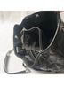 Michael Kors 100% Leather Damask Black Silver Shoulder Bag One size - photo 11