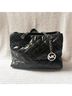 Michael Kors 100% Leather Damask Black Silver Shoulder Bag One size - photo 12