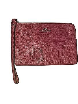 Coach Corner Zip Wristlet Clutch (view 1)