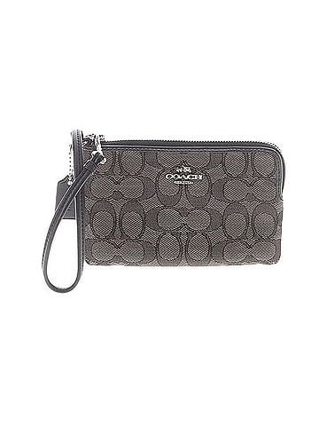 Coach Signature Jacquard Wristlet Wristlet (view 1)