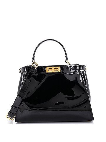 Fendi Peekaboo Bag Patent Regular (view 1)