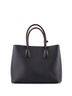 Prada 100% Leather Black Cuir Double Tote Saffiano Leather Medium One size - photo 4