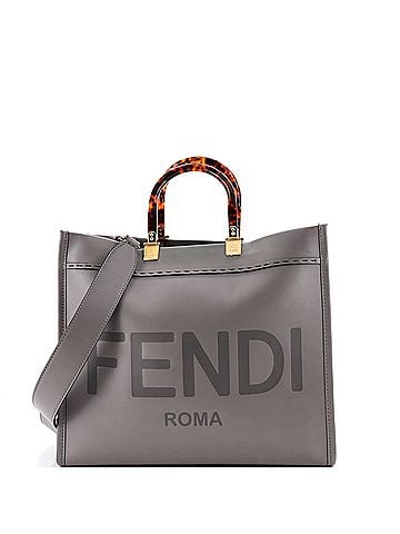 Fendi Sunshine Shopper Tote Leather Medium (view 1)