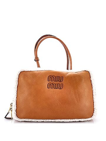 Miu Miu Beau Top Handle Bag Leather Large (view 1)