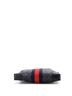 Gucci 100% Coatead Canvas Black Web Zip Flat Messenger GG Coated Canvas Medium One size - photo 2