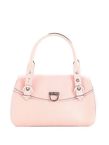 Salvatore Ferragamo Sofia Satchel Laser Cut Leather Medium (view 1)