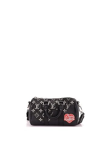 Louis Vuitton Nigo Keepall Bandouliere Bag Monogram Denim and Taurillon Leather XS (view 1)