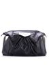 Givenchy 100% Leather Black White Antigona Soft Clutch Leather Large One size - photo 1