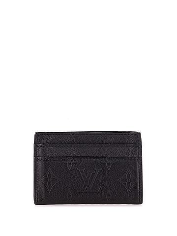 Louis Vuitton Double Card Holder Monogram Shadow Leather (view 1)