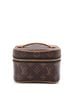 Louis Vuitton 100% Coatead Canvas Brown Nice Vanity Case Monogram Canvas Nano One size - photo 1