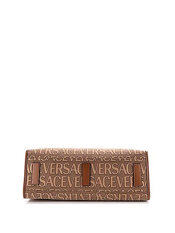 Versace Allover Medusa Tote Printed Jacquard Canvas Large (view 2)