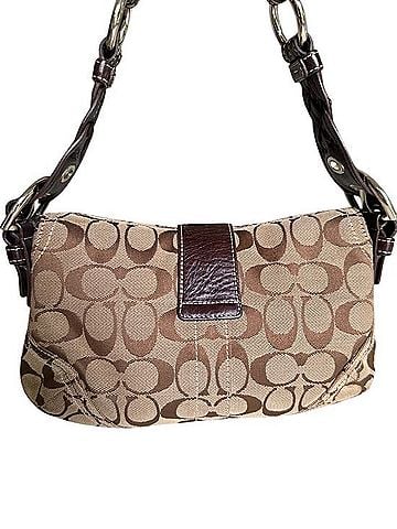 Coach Soho Signature Small Braided Strap Leather Shoulder Bag (view 2)
