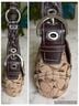 Coach Print Tan Brown Silver Leather Shoulder Bag One size - photo 7