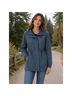 Pendleton 100% Polyester Solid Blue Teal Jacket Size M - photo 4