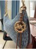 Michael Kors Blue Leather Shoulder Bag One size - photo 3