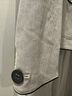 Nine West Stripes Gray Blazer Size 0 - photo 4