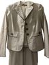 Nine West Stripes Gray Blazer Size 0 - photo 1