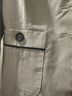Nine West Stripes Gray Blazer Size 0 - photo 3