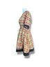 Retrolicious Plaid Orange Green Casual Dress Size S - photo 8
