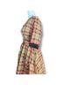Retrolicious Plaid Orange Green Casual Dress Size S - photo 7