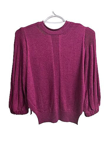 Anthropologie Anthropologie Balloon Sleeve Pullover Sweater (view 2)