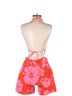STAUD 98% Cotton 2% Spandex 100% Cotton Floral Red Pink Romper Size 2 - photo 2
