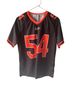 MLB Black Orange Short Sleeve Top Size M - photo 1