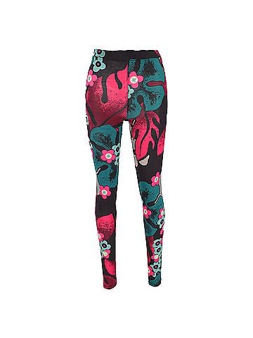 Dries Van Noten Dries Van Noten Floral-Print Leggings in Multicolor Rayon (view 1)