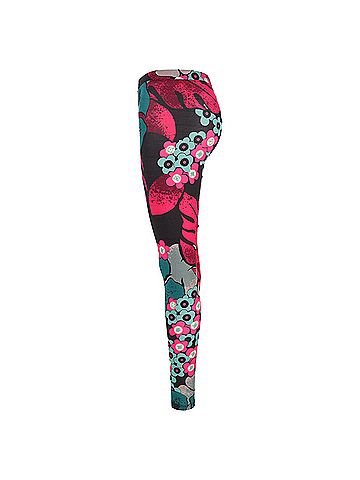 Dries Van Noten Dries Van Noten Floral-Print Leggings in Multicolor Rayon (view 2)