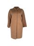 Max Mara 100% Wool Brown 'S Max Mara Single-Breasted Coat in Brown Wool Size 2 - photo 1
