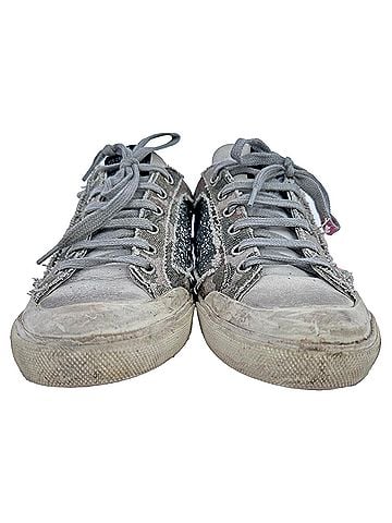 Golden Goose Golden Goose Super-Star Glittered Sneakers in Multicolor Cotton (view 2)