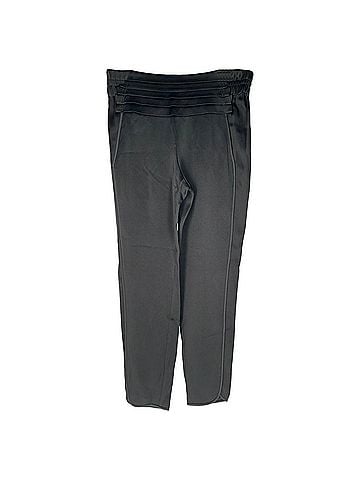 Alexander Wang Alexander Wang Elastic Waistband Trousers in Black Satin (view 1)