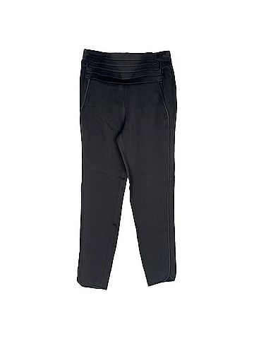Alexander Wang Alexander Wang Elastic Waistband Trousers in Black Satin (view 2)