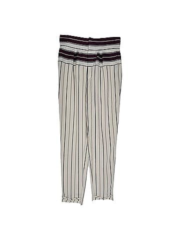 Chloé Chloé Striped Trousers in Multicolor Acetate (view 1)