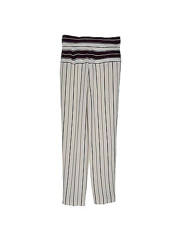 Chloé Chloé Striped Trousers in Multicolor Acetate (view 2)