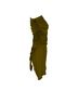 Givenchy 100% Other Green Givenchy Draped One-Shoulder Blouse in Olive Viscose Size 6 - photo 3